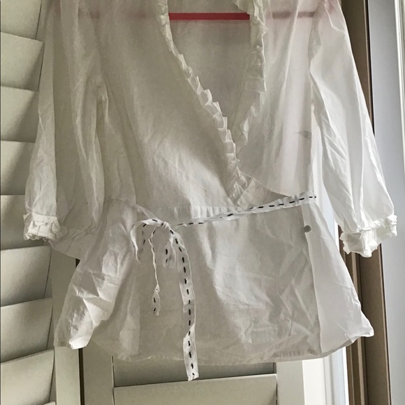 Wrap around blouse NWT - Picture 8 of 16